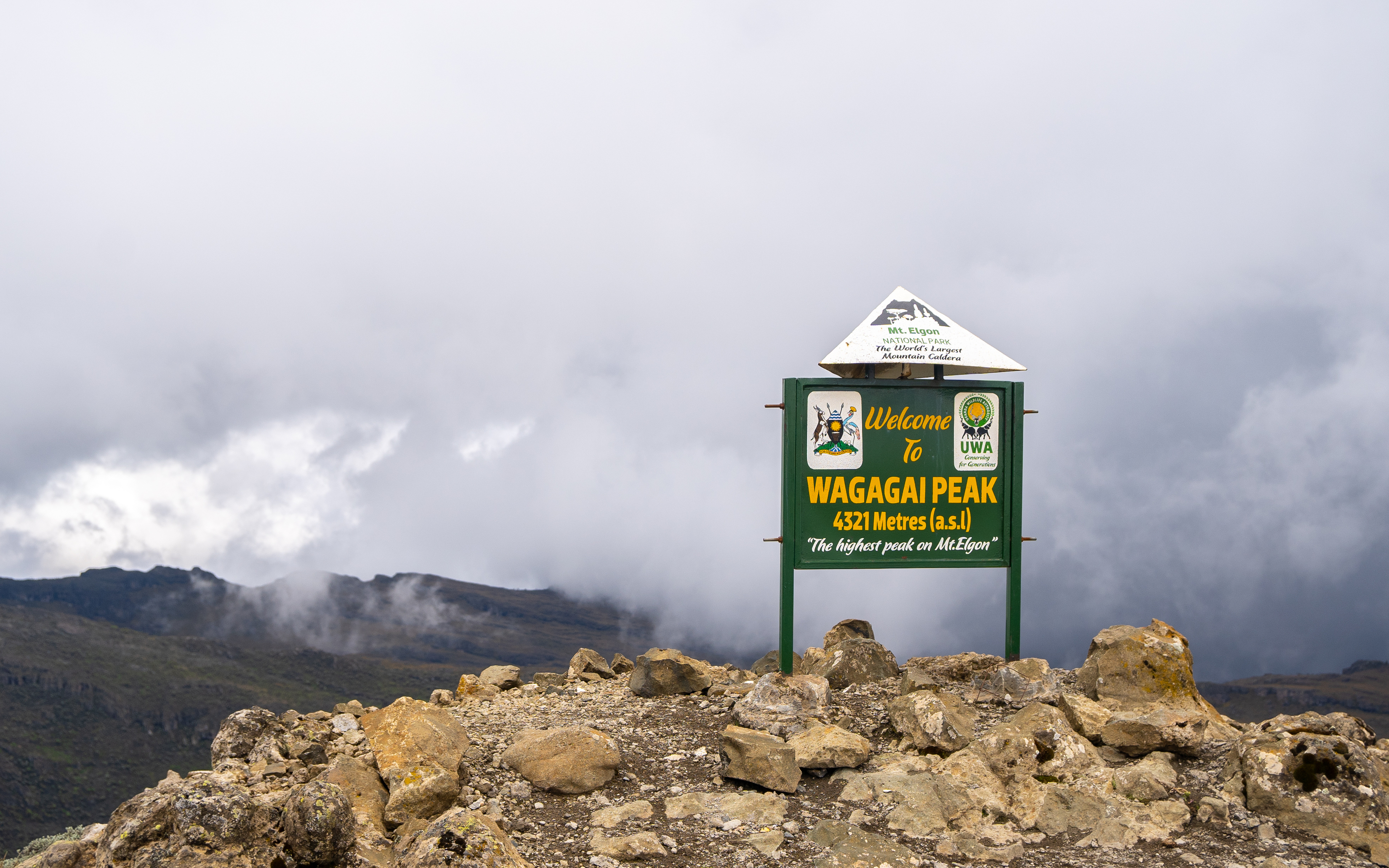 Mawongogo cave camp - Wagagai Summit.